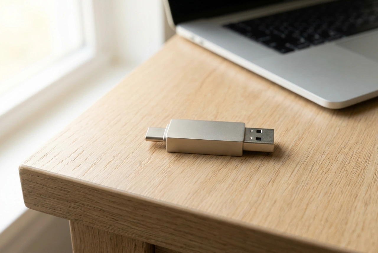 Как работи флаш паметта с двоен USB-C конектор и кога наистина е полезна